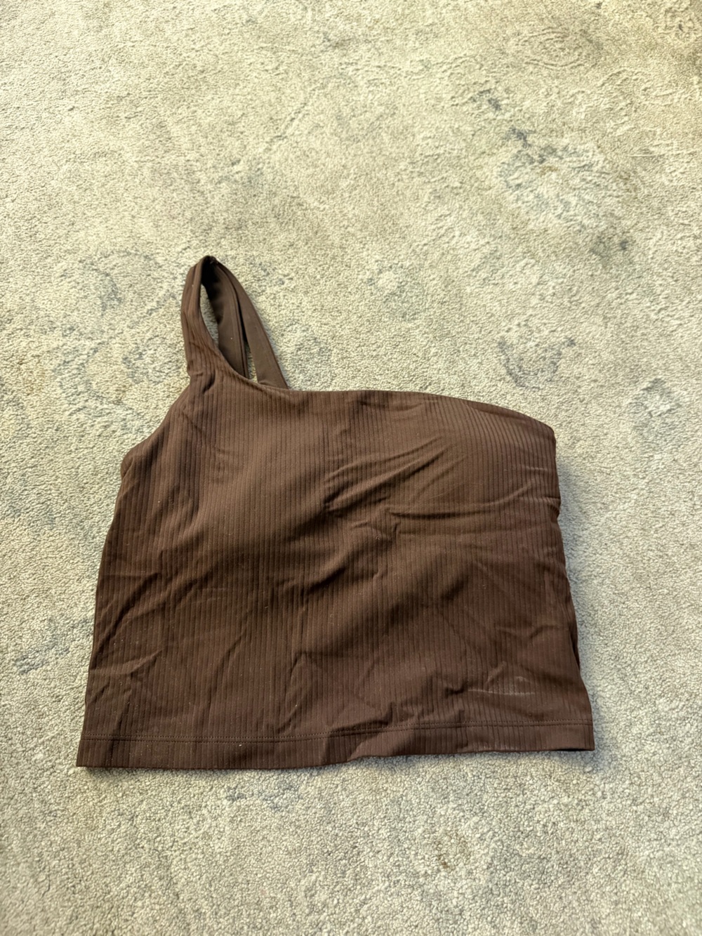 lululemon athletica Brown Ribbed Camisole